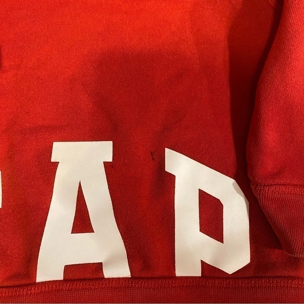 Gap Mickey Mouse Sweatshirt Sz 3 Disney Red Kids Boys Baby